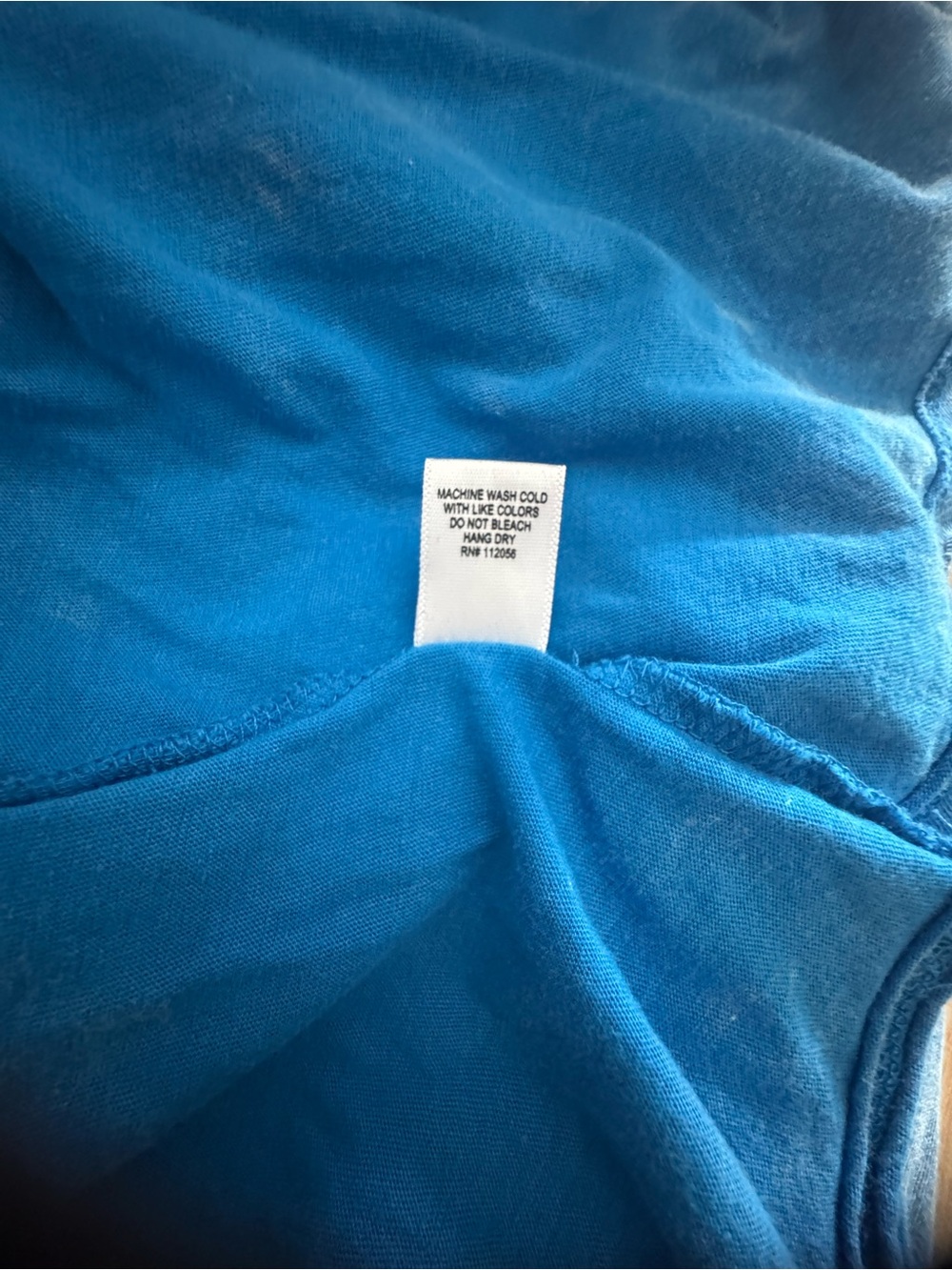 Zenana Outfitters Washed Blue Long-Sleeve Pullover With Thumb Holes. NWOT - Picture 9 of 10